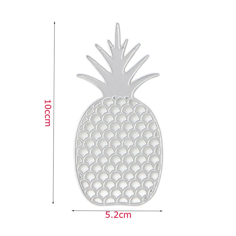 Ананасовый металлический прорезной трафарет для окраски DIY альбом скрапбукинга
