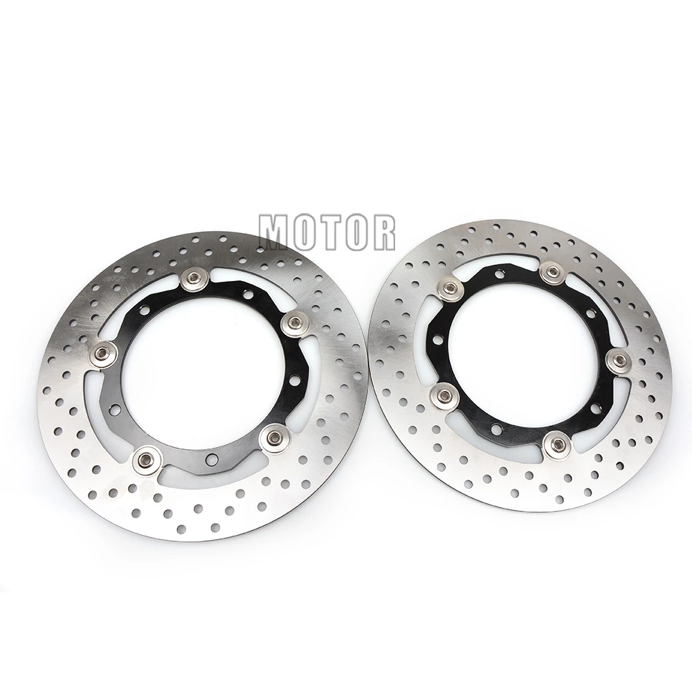 2PCS For Yamaha TMAX530 2012-2015 2013 2014 TMAX T-MAX 530 Motorcycle Accessories Front Floating Brake Disc Rotors Disk Set - купить по