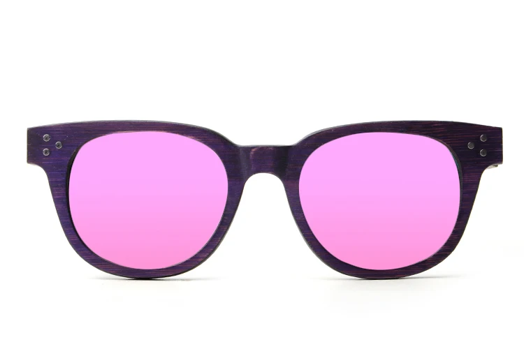 Женские бамбуковые солнцезащитные очки LONSY брендовые дизайнерские ручной работы