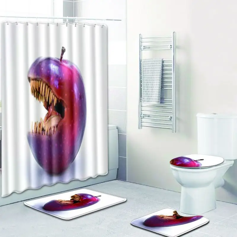 Бесплатная доставка 4 шт. свисток для птиц Banyo Paspas коврик ванной комнаты Набор
