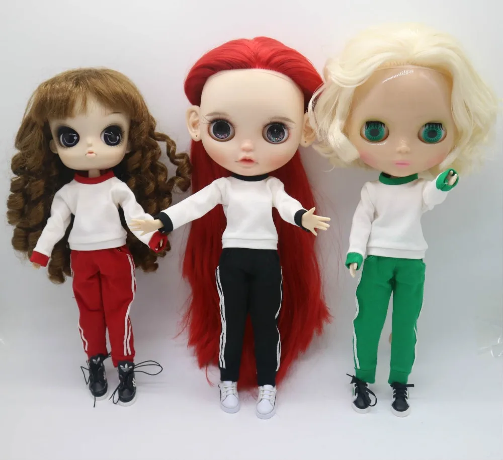 Одежда для кукол blyth (подходит Блит pullip кукла licca) спортивная одежда обувь не