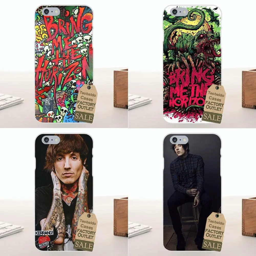 Для Huawei G7 G8 Honor 5A 5C 5X 6 6X 7 8 V8 Mate 9 P7 P8 P9 P10 Lite Plus мягкие сумки из ТПУ чехлы BMTH bring Me The Horizon