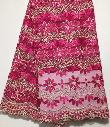 2019 последние французские нигерийские кружевные ткани высокого качества Тюль