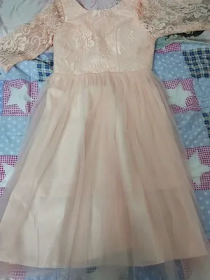 Длинное вечернее платье элегантное розовое с рукавом-крылышком классическое