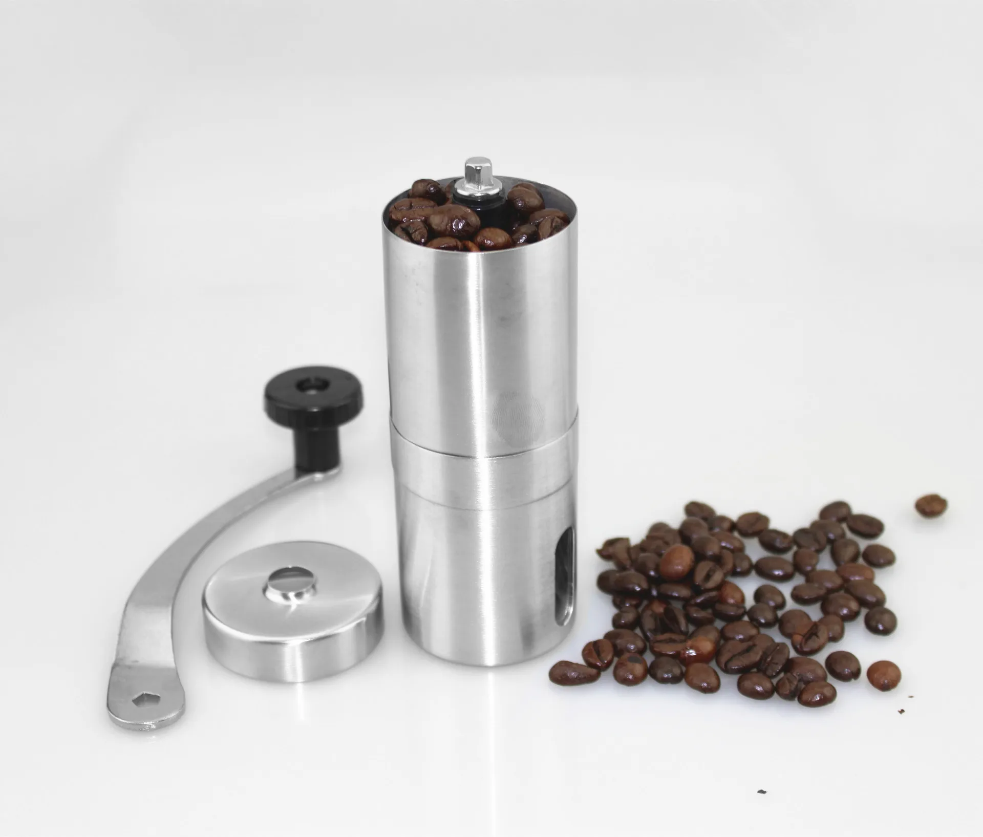 Supreme Quality Manual Coffee Grinder Stainless Steel Kitchen Hand Grind Bean Burr Mill Tool | Дом и сад