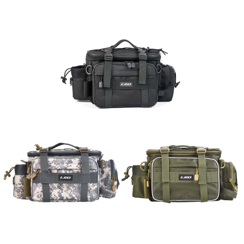 Большой размер многофункциональная сумка для рыбалки водостойкий Открытый