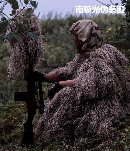 Outdoor Jungle Desert Snow Camouflage Hunting Clothing Ghillie Suit Fishing Hunter Photography Military Airsoft | Спорт и