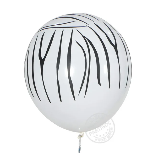 100pcs Zebra 100 шт 3,2 г 12 дюймов корова собака латексные шары с печатью изображений гелий ферма корова животные мяч на день рождения Ковбой/ковбойша Западная вечерние Декор - Цвет: 100pcs Zebra
