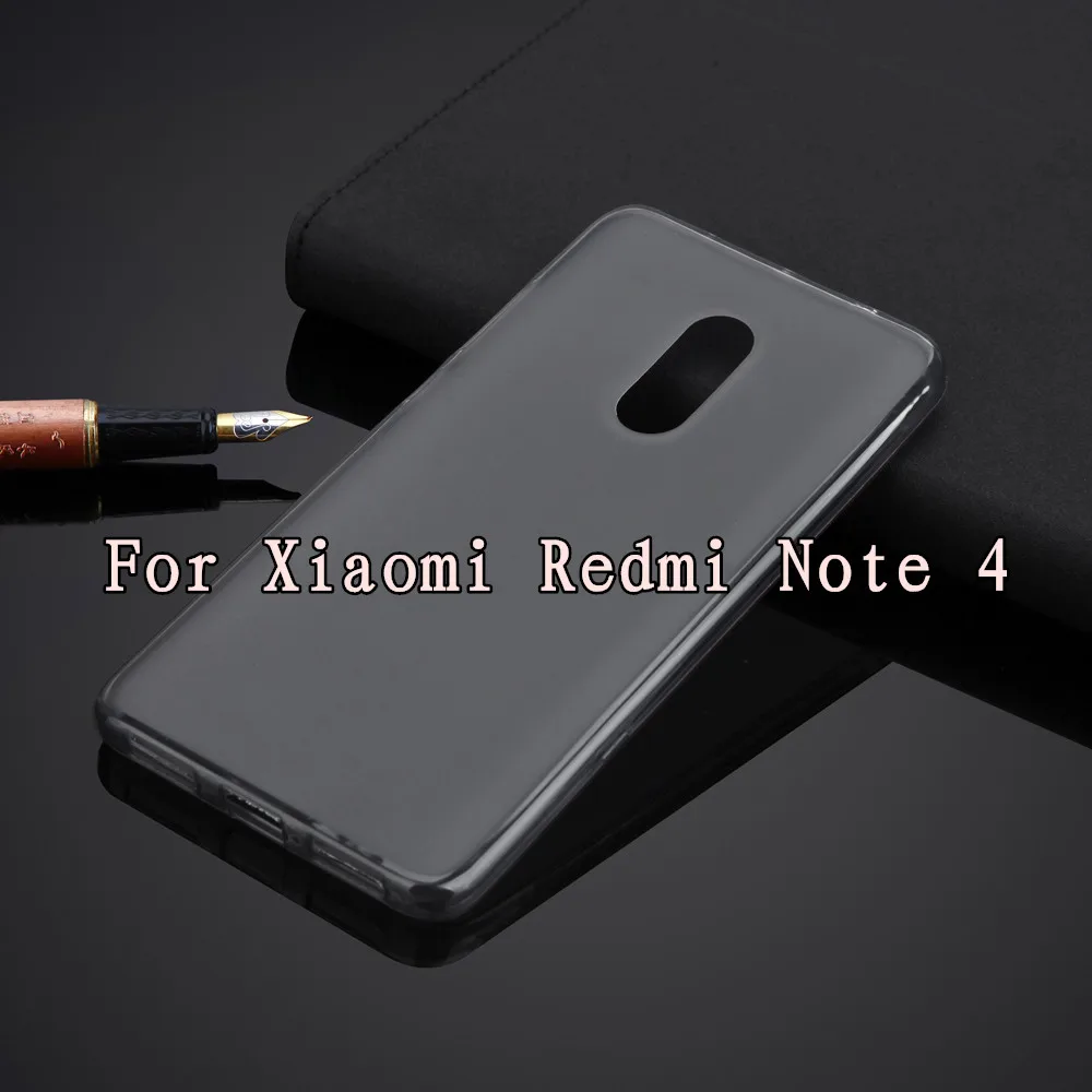Прозрачный чехол из ТПУ для Xiaomi Redmi Note 4/Note4x/Xiaomi Pro/mi5s 5 15 дюйма противоскользящий
