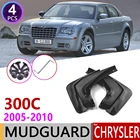 Спереди и сзади автомобиля брызговик для Chrysler 300C 300 C 2005  2010 Fender брызговик Всплеск закрылки аксессуары для брызговиков 2006 2007 2008 2009