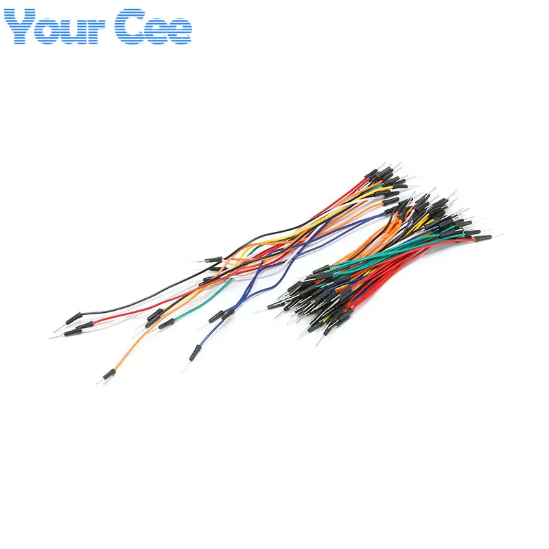 65 шт. гибкий соединительный кабель без припоя для макетной платы|wire sculpture|cable wire