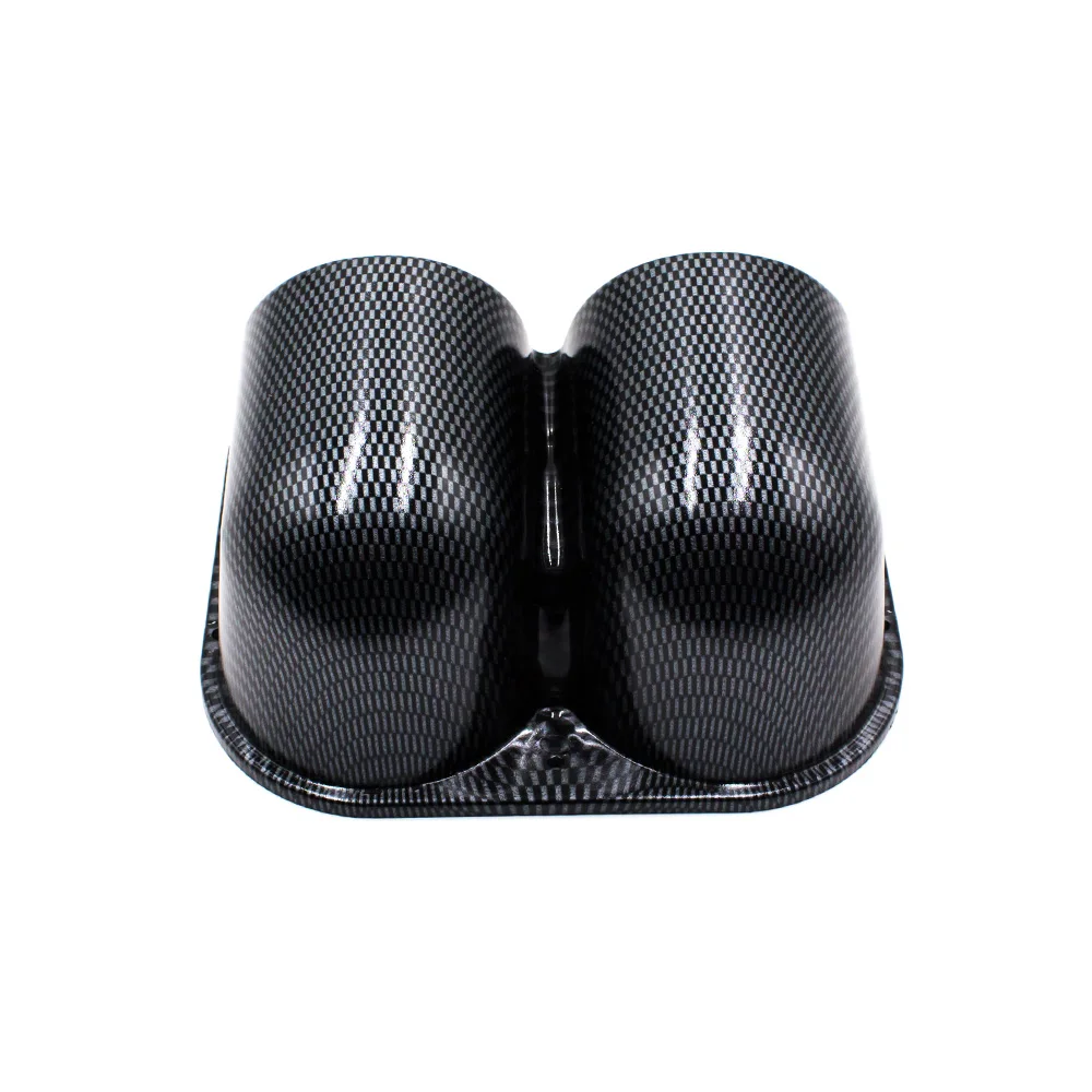 52 мм двойной карбоновый манометр крышка автомобильный держатель для приборной