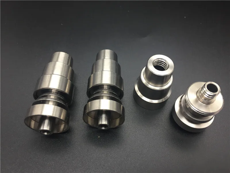 Универсальный титановый гвоздь 4 в 1 безкупольный GR2 соединение 14 мм и 18 мужской