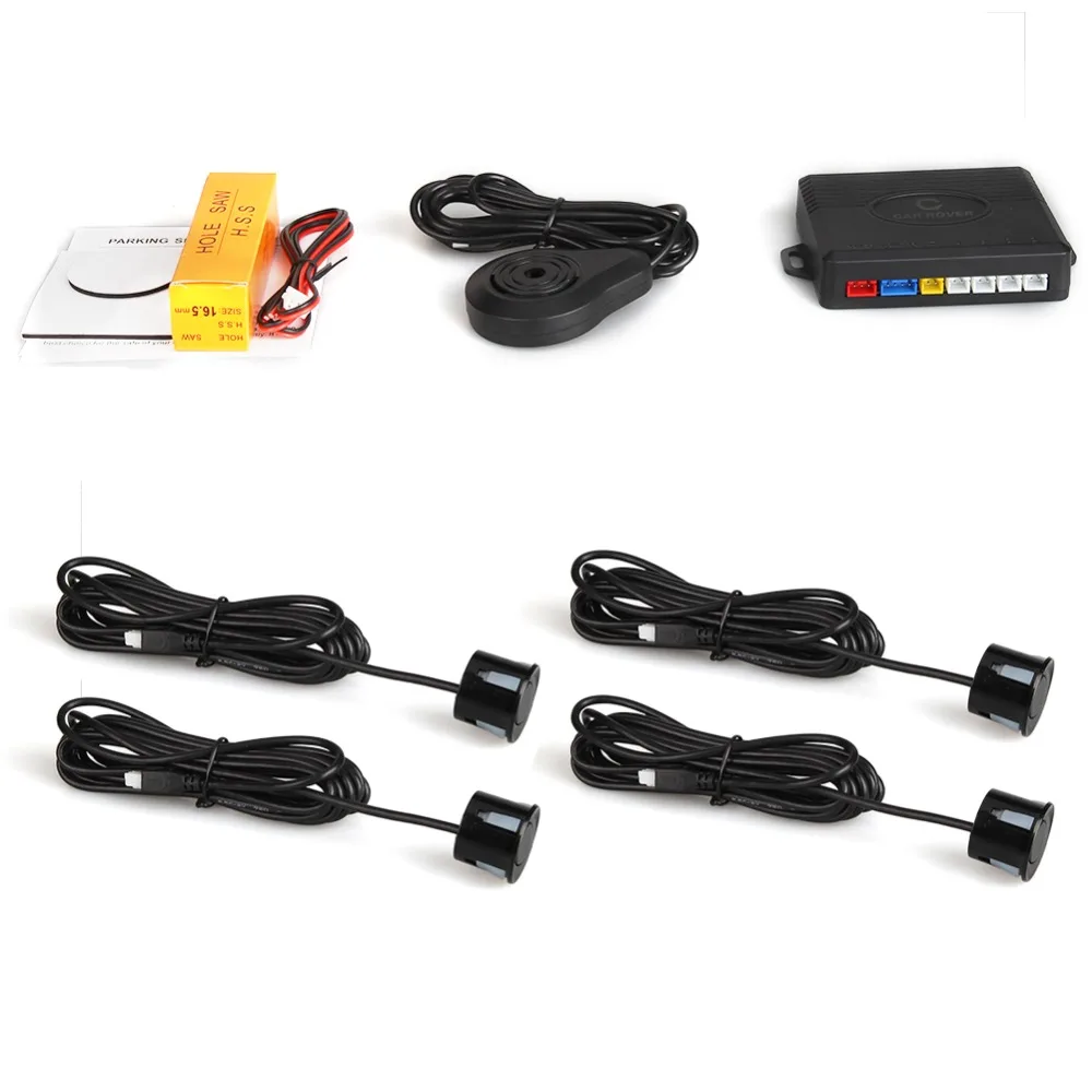Датчик парковки Pactronic Buzzer сигнализация Биби звук обратный резервный радар с 4