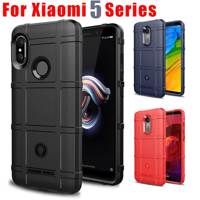 Case on ksiomi redmi 5 for xiaomi note5 xiomi cover cases 5pro pro silicon xiami xaomi bumper Heavy Duty Protection coque | Мобильные