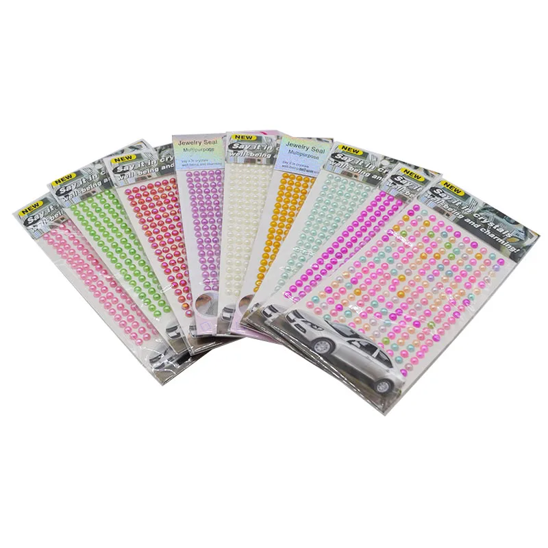 1 лист 6 мм полукруглая Самостоятельная фотография акриловые наклейки сделай сам