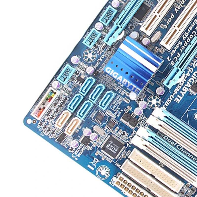 GIGABYTE GA H55M USB3 LGA1156 DDR3 i3 i5 i7 Micro ATX|Материнские платы| |