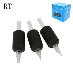 20 шт 25 мм стерилизованные одноразовые тату-ручки с прозрачными длинными наконечниками, круглая трубка для тату-иглытату-машины