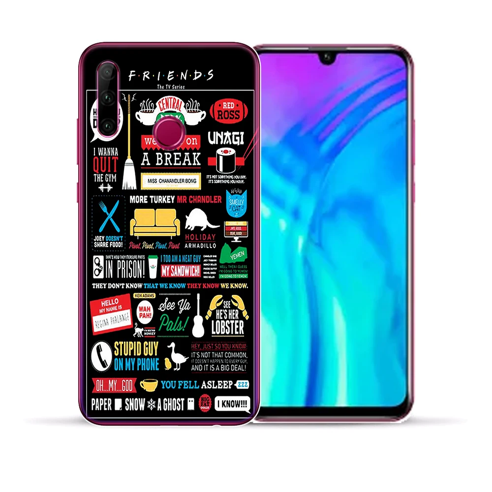 Мягкий силиконовый чехол из ТПУ для Huawei Honor 20 Lite Pro 10i Nova 5 P20 2019 | Мобильные телефоны