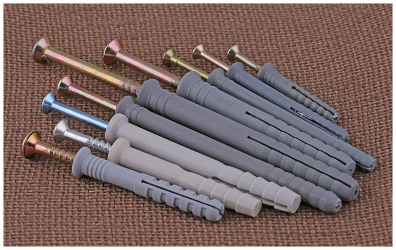 Пластиковый расширительный винт ударный болт M6 M8 M10 пластиковое расширение для