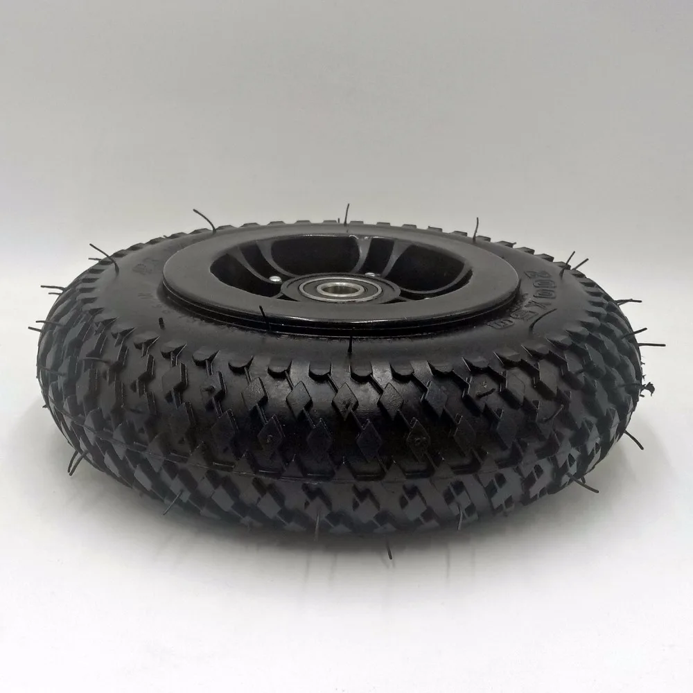 1 шт. 8-дюймовые пневматические колеса резиновые ступица адаптированные скутеры