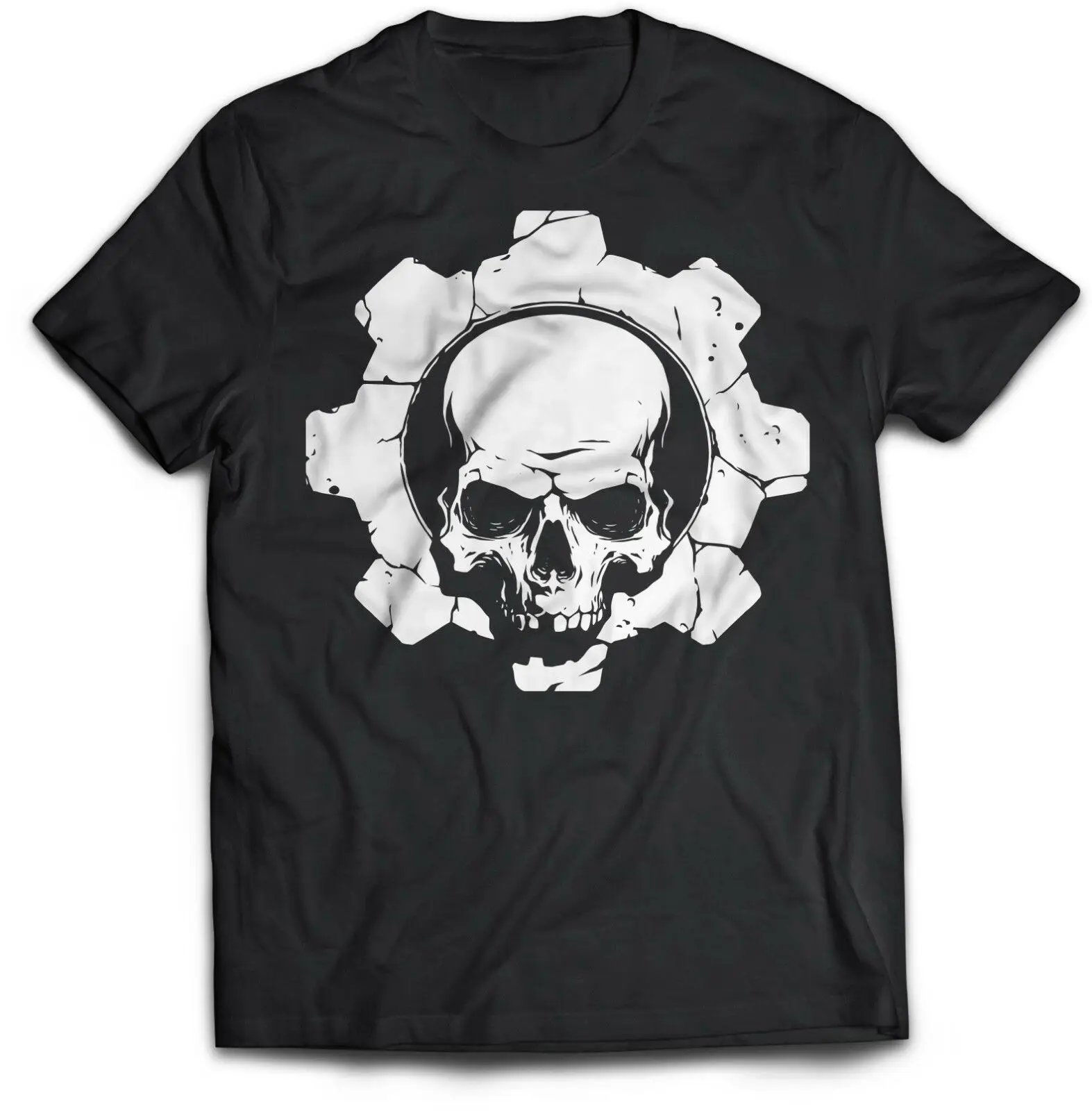 Футболка Байкерская мужская с круглым вырезом забавная тенниска в байкерском