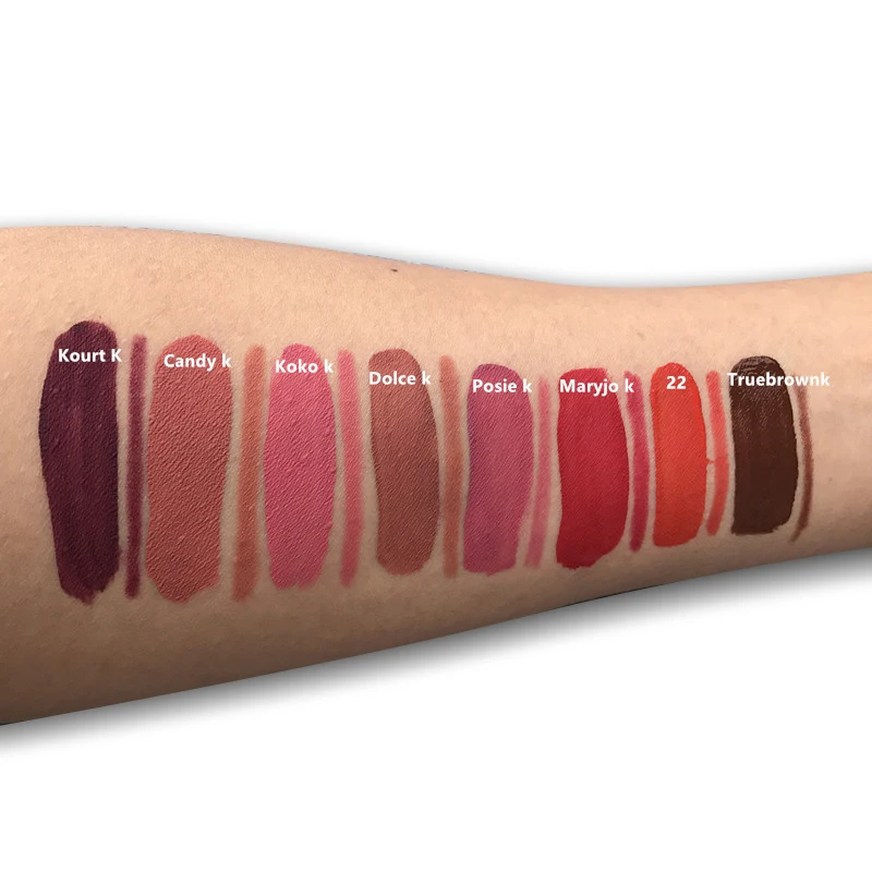 Бренд LIYADA Матовый жидкий блеск для губ Lips Pencil Макияж Губная помада Lasting