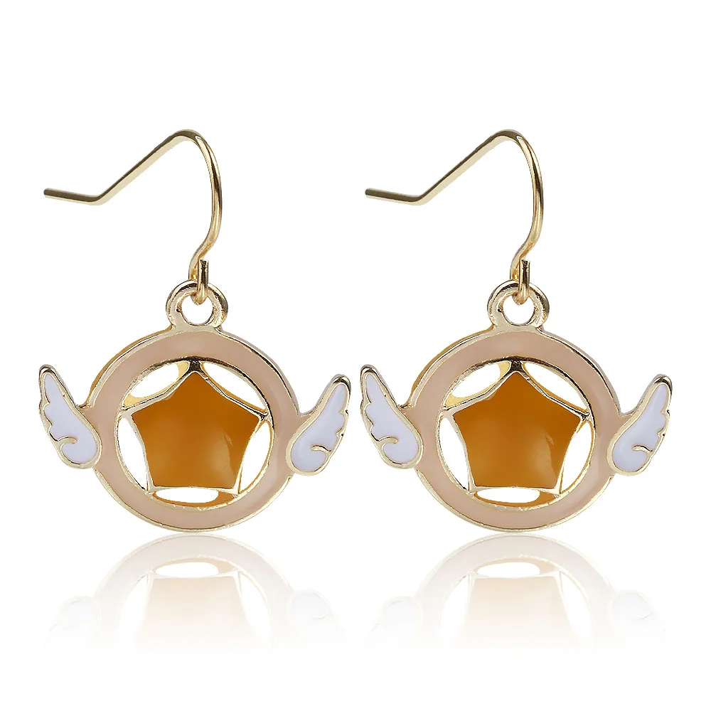 Модные украшения интимные аксессуары мультфильм Сейлор Мун эмаль Крыло ангела