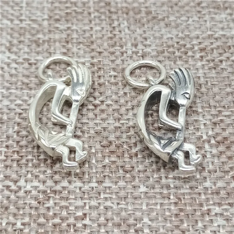 Подвеска для индийской танцовщицы Kokopelli серебряное ожерелье с подвеской в виде
