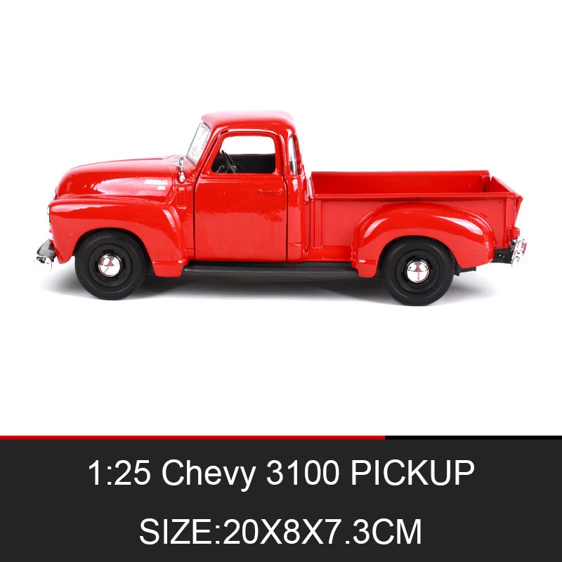 Модель автомобиля Maisto 1:25 1950 Chevy 3100 Металлическая машинка детские игрушки модель