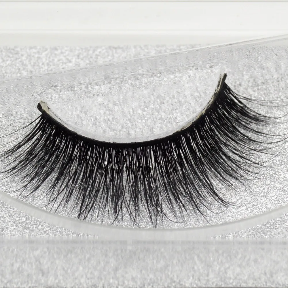 3D норки Lashes Ресницы Накладные ресницы мягкие Красота multi-стили ресницы с блестками упаковка ручной работы для Макияж a01-a10