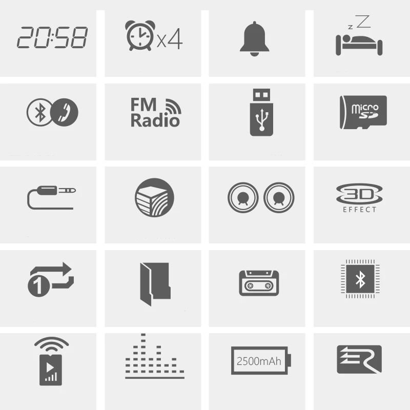 EStgoSZ Ретро деревянный радиоприемник Bluetooth динамик сабвуфер FM Поддержка Будильник AUX TF карта USB диск с пультом дистанционного управления