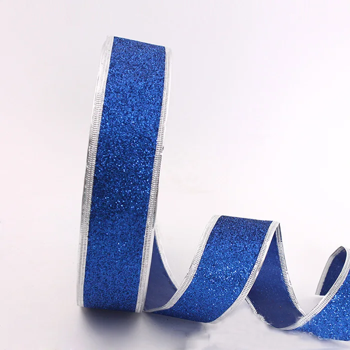 10 ярдов Блестящая атласная лента 50 мм репчатые ленты для вечеринки домашний
