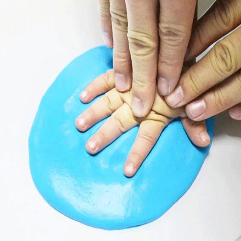 20 г детская воздушная подушка для ног мягкая глина сушки ручная печать отпечаток