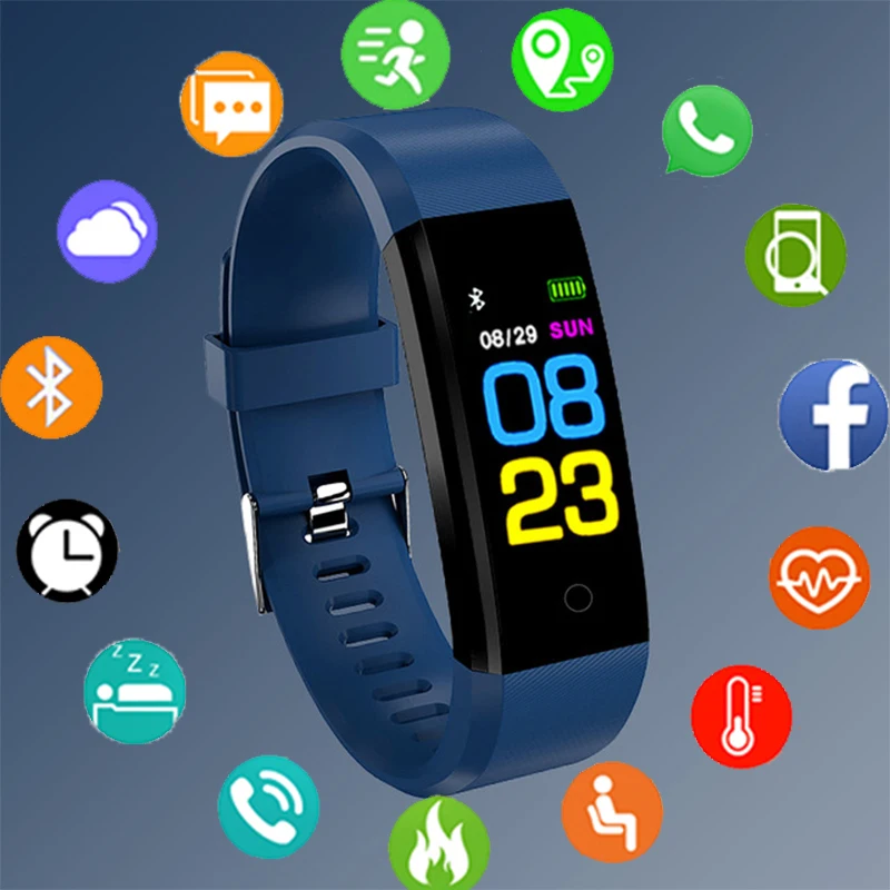 2019 умный браслет для мужчин и женщин монитор сердечного ритма Монитор