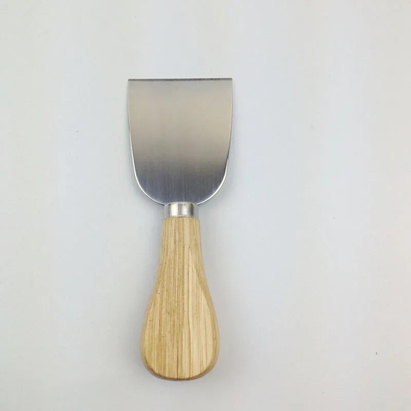 Набор ножей из нержавеющей стали с ручкой дуба 4 шт./компл.|cheese knife|slicer cheesestainless steel