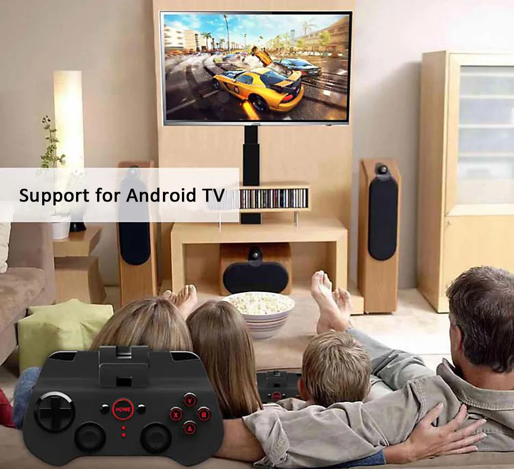 IPEGA PG-9017S беспроводной Bluetooth геймпад игровая консоль с подставкой для Android/iOS/Android tv/PC с растягивающимся держателем