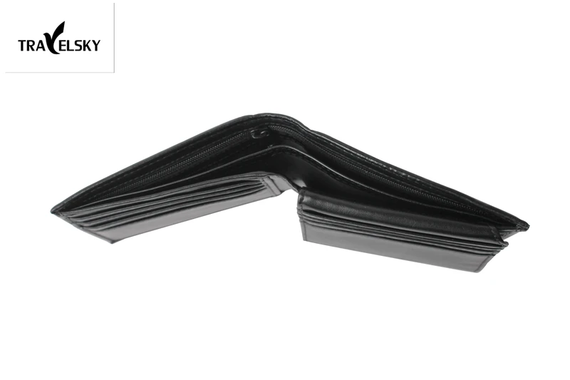

RFID Blocking Men Wallet Faux leather outside and RFID blocking materials inside 1pcs free shipping 13621