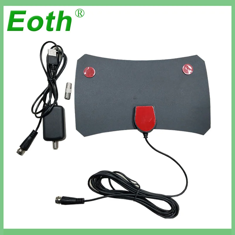 Eoth TVFox TVSurf для помещений HDTV Цифровое ТВ Surf Fox активная антенна усилитель Кабель