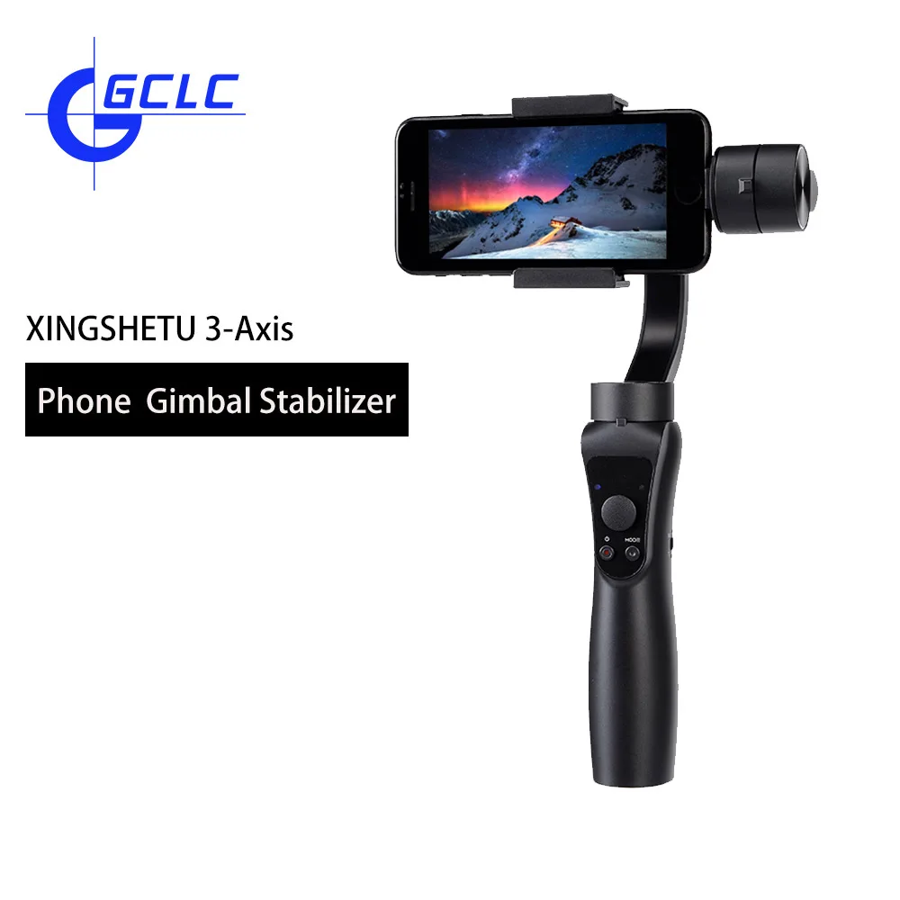 XINGSHETU шарнирный 3 осевой держатель для смартфонов iphone 6S 6 и Android Gopro 3/4/5/6 Спортивные