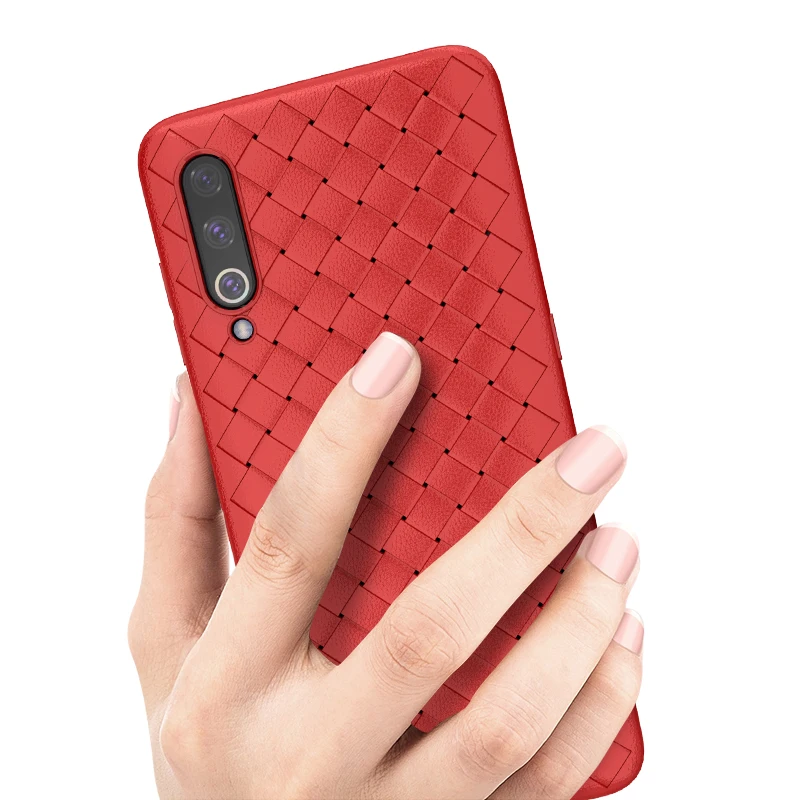Новый мягкий дышащий кожаный чехол Boomboos с узором в виде креста для xiaomi mi 9 SE mi9 anti