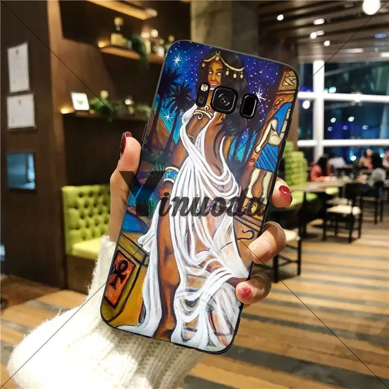 Yinuoda цветной чехол для девочек в африканском стиле популярный дизайн GALAXY s6 edge plus s7