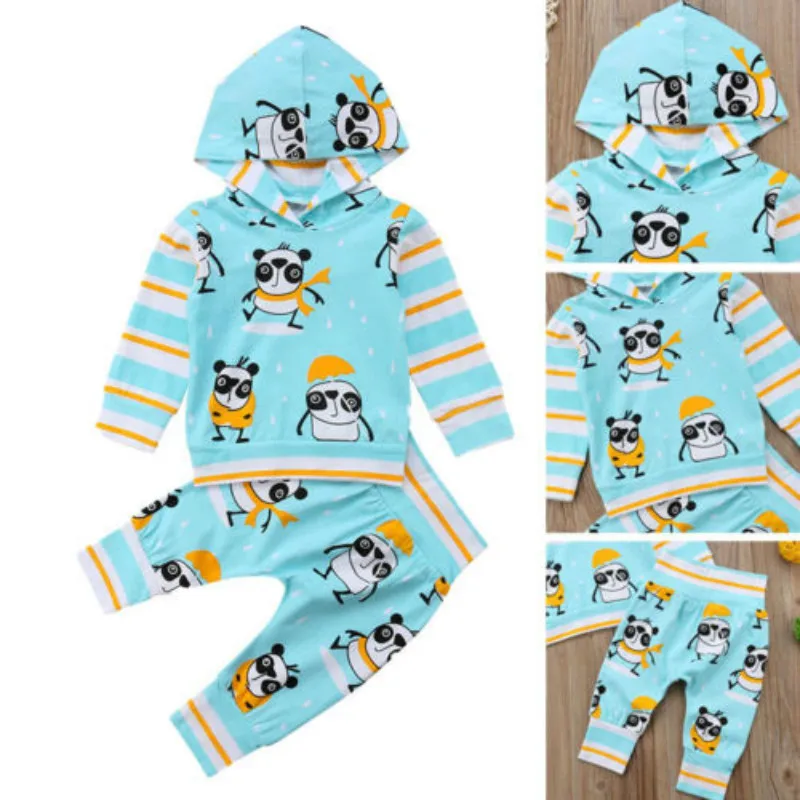 2 шт. для новорожденных одежда малышей мальчиков и девочек с капюшоном