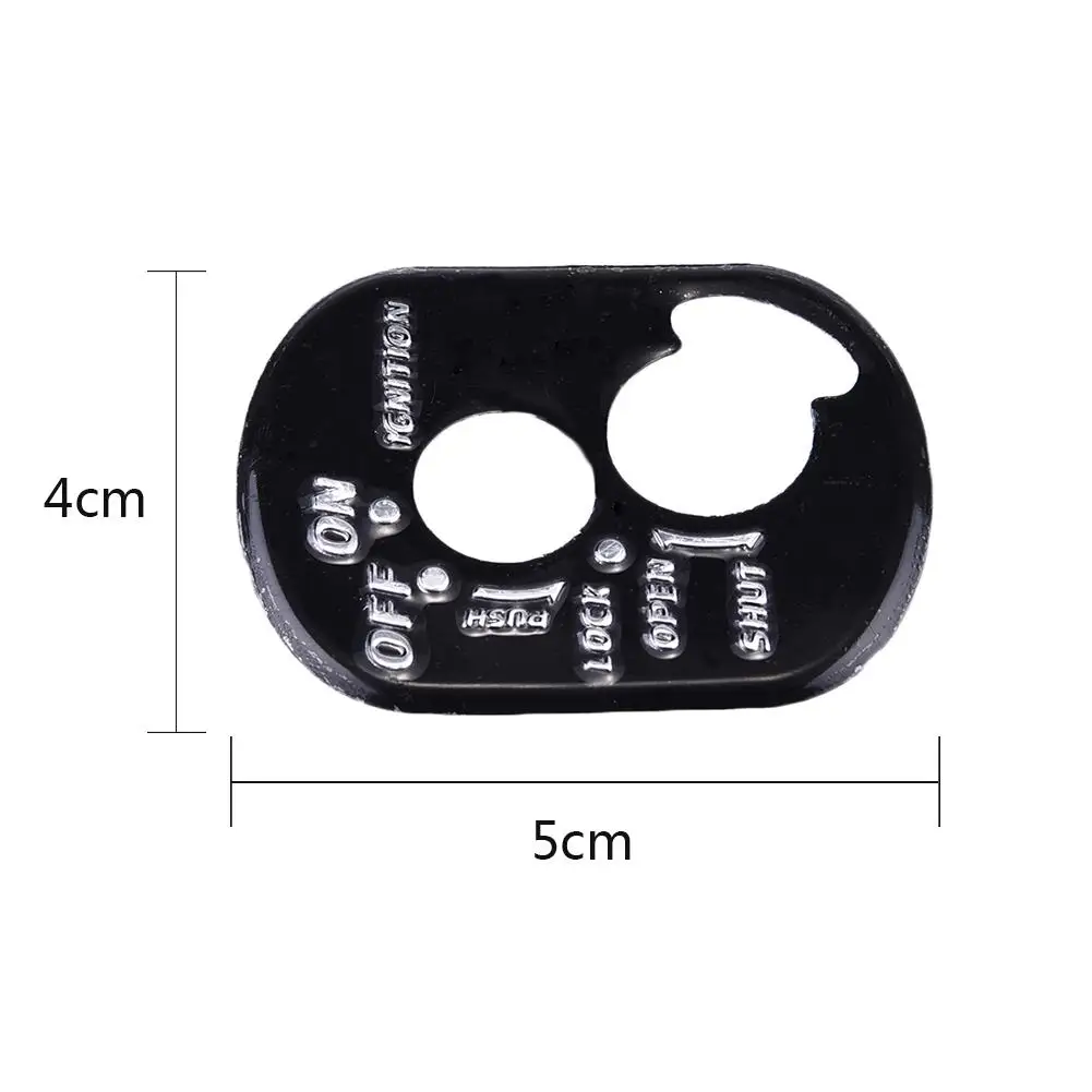 Брелок для ключей из алюминиевого сплава брелок наклейки Honda скутер аксессуары