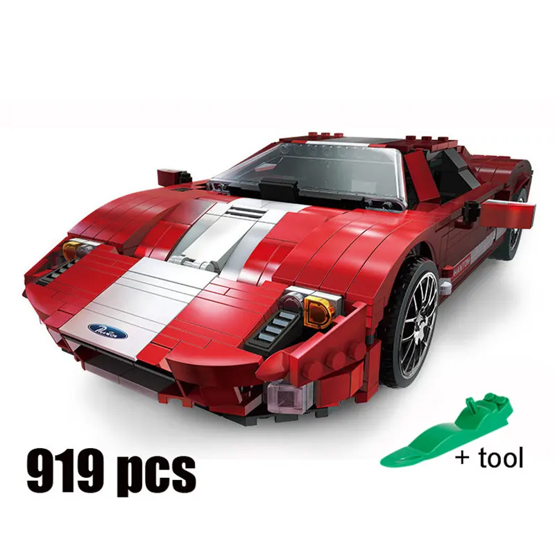XINGBAO Technic блоки F1 гоночный автомобиль строительные блоки модель детские игрушки Совместимость с логотипом автомобиля блоки Assassin X19 кирпичи автомобиль - Цвет: 03011