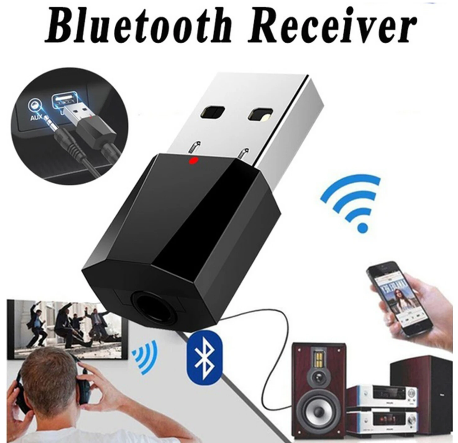 2019 новый популярный беспроводной USB AUX мини Bluetooth приемник для Mini Cooper R52 R53 R55 R56 R58 R59