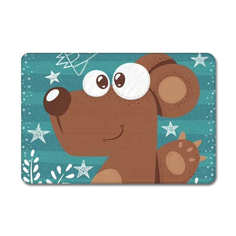 Мультяшная собака медведь кошка коала морской лев крутой дизайн натуральный