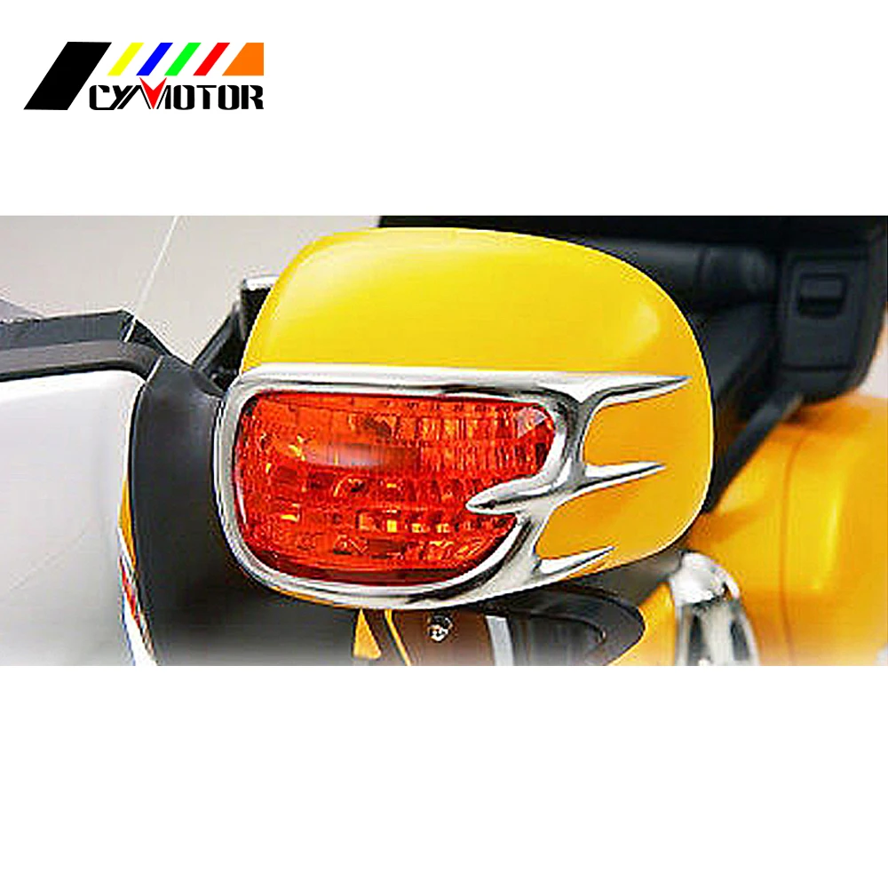 Декоративная крышка для указателей поворота мотоцикла Honda Goldwing GL1800 2001 2002 2003 2004 2005