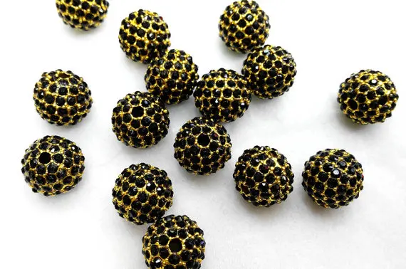 

100 шт 6-14 мм micro pave bling чешское стекло диско шар круглый разделитель для бусин круглый гематит бронза цвет серебристый, золотой темно-серый пои...