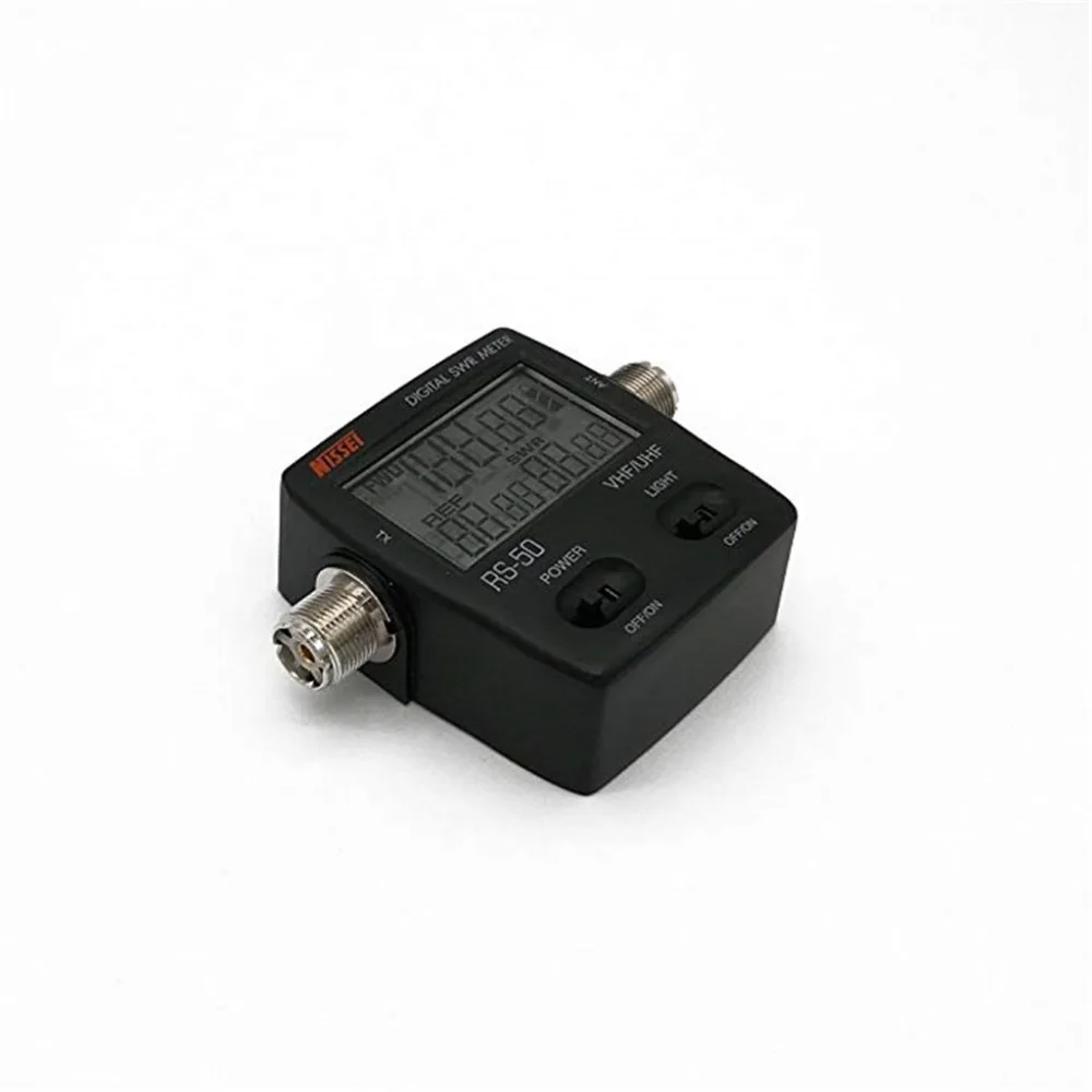 RS 50 цифровой счетчик SWR/Ватт NISSEI 125 525 МГц UHF/VHF M Тип коннектор для TYT Kenwood Baofeng
